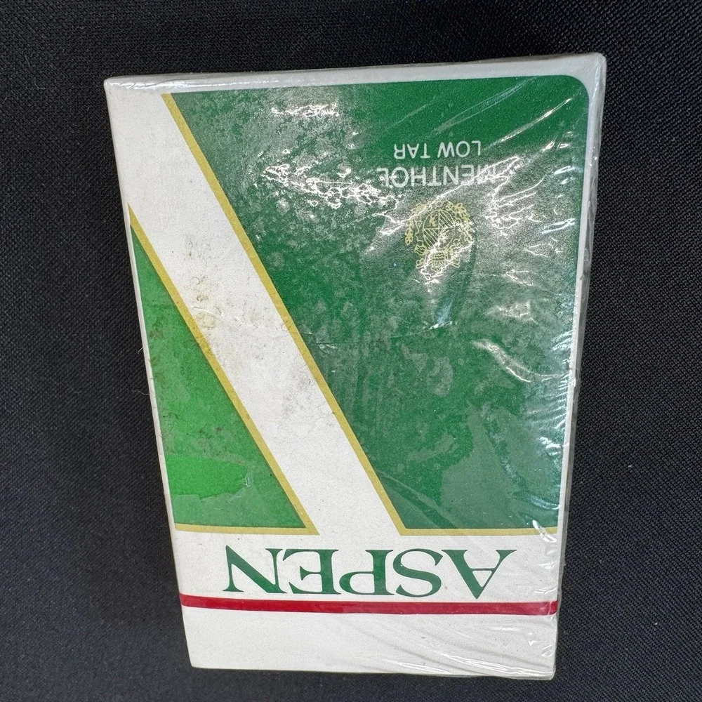 Vintage Aspen Menthol Cigarette Promotional Playing Cards‎